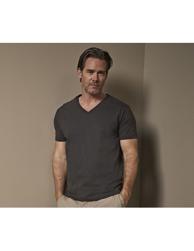 T-8006-Fashion V-Neck Sof Tee